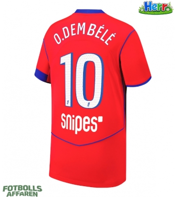 Paris Saint-Germain Ousmane Dembele #10 Tredje Tröja 2025-26 Kortärmad